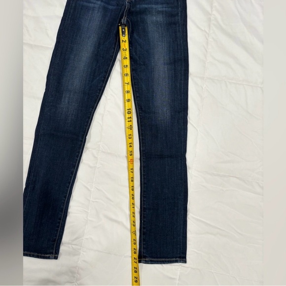 PAIGE Skyline Ankle Peg Skinny Jeans Dark Wash Size 24 - Picture 13 of 16